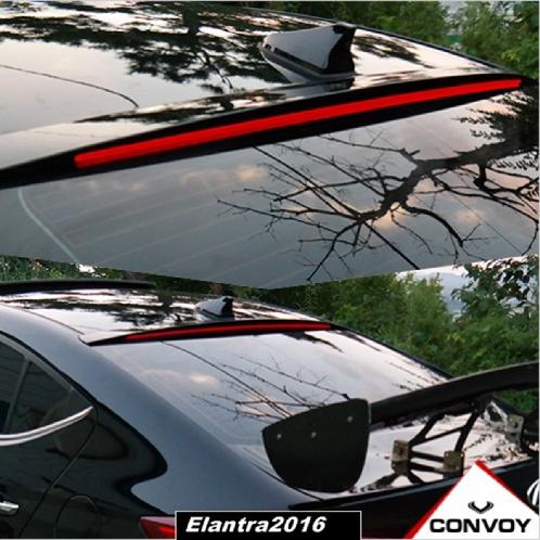  LED Illuminated Glass Wing Spoiler / Roof Spoiler for Elantra2016(Avante AD)